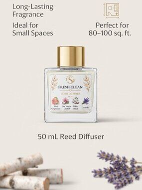 Home Reed Diffuser - Fresh Clean 50ML